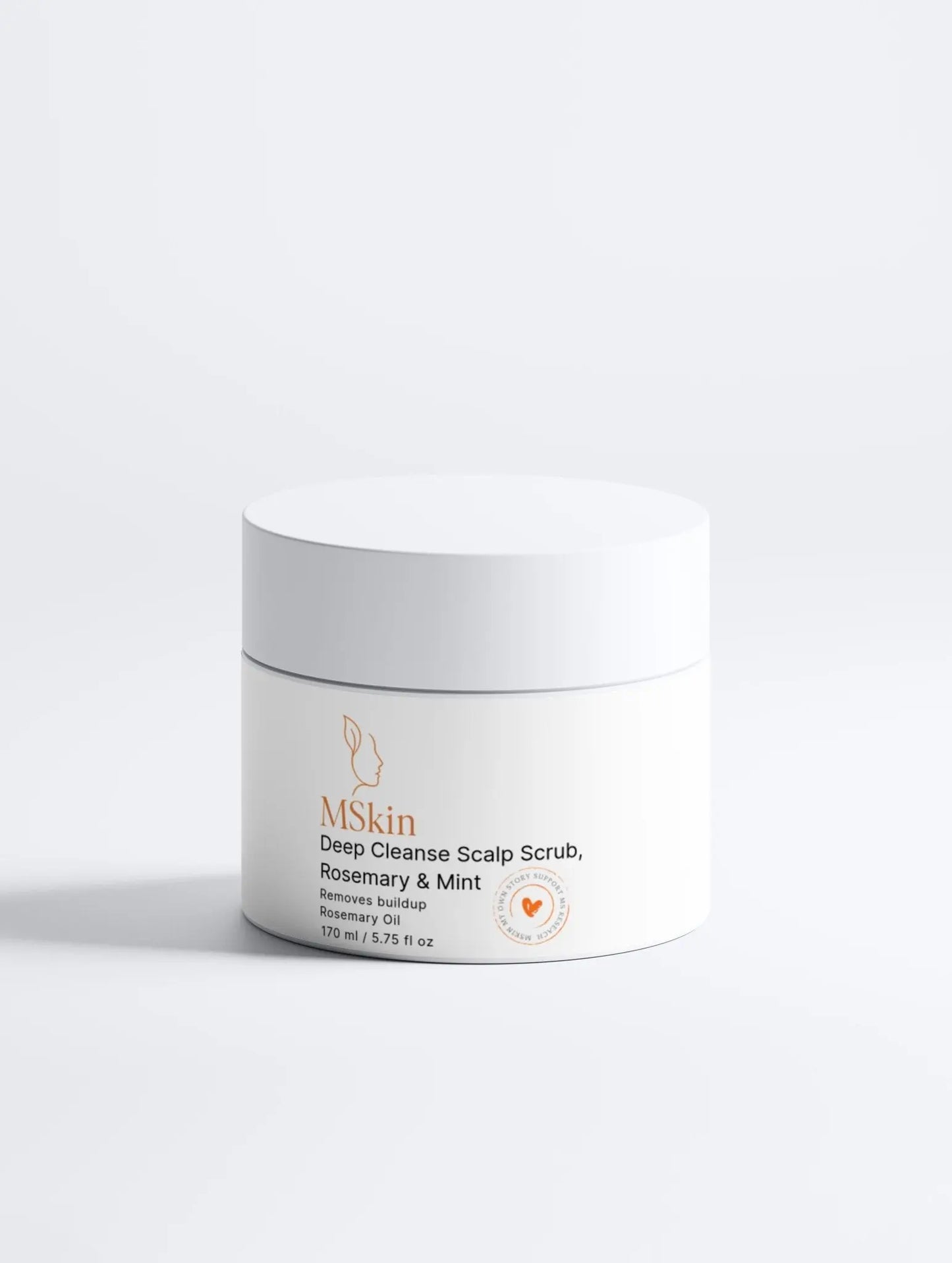 Deep Cleanse Scalp Scrub, Rosemary & Mint - MSkin