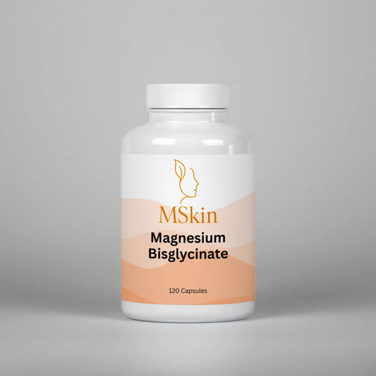 Magnesium Bisglycinate - 120 Capsules - MSkin