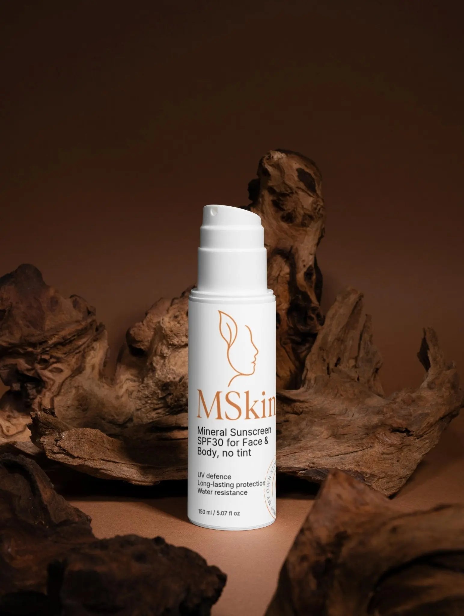 Mineral Sunscreen SPF30 for Face & Body, no tint - MSkin
