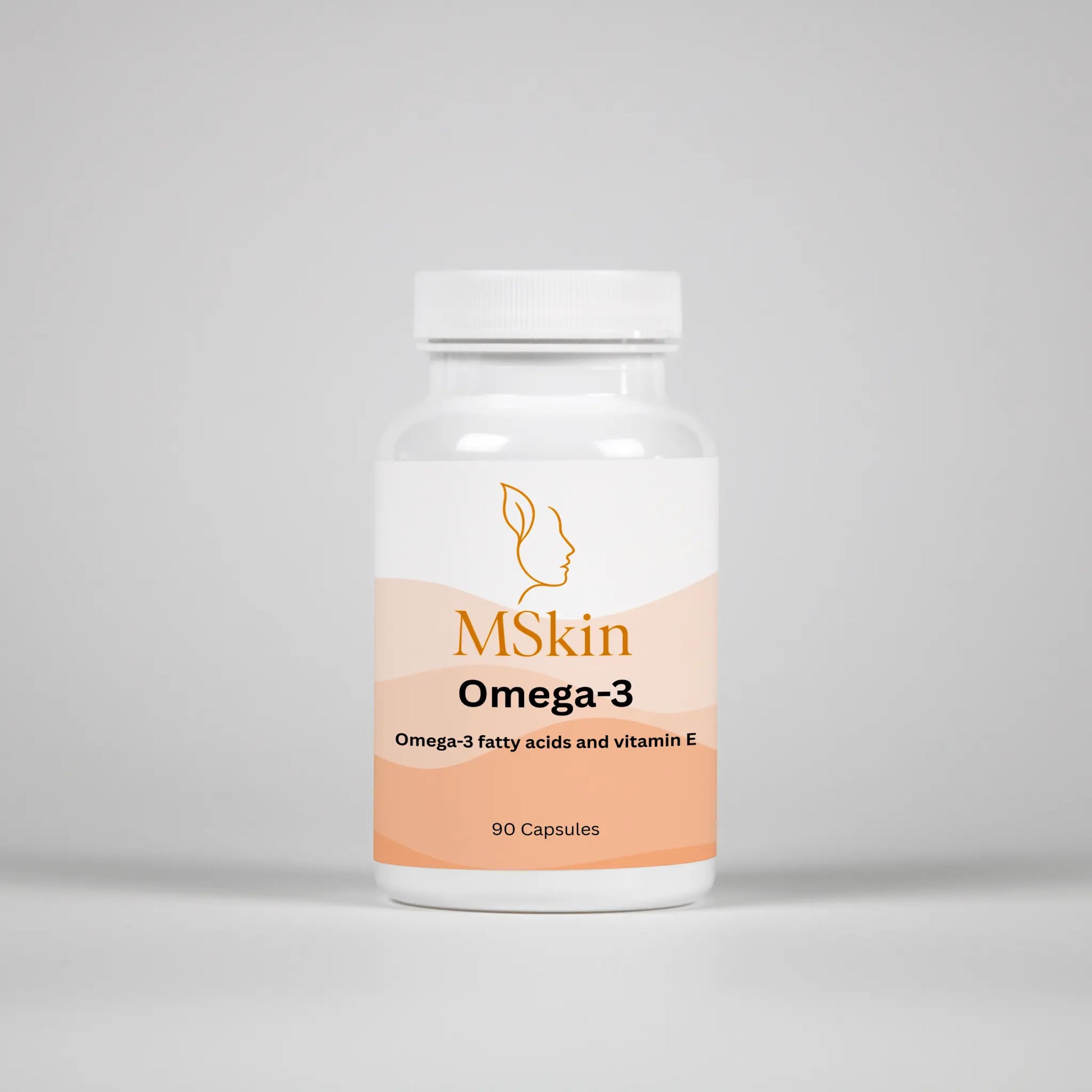 Omega - 3 + Vitamin E – 90 Capsules - MSkin