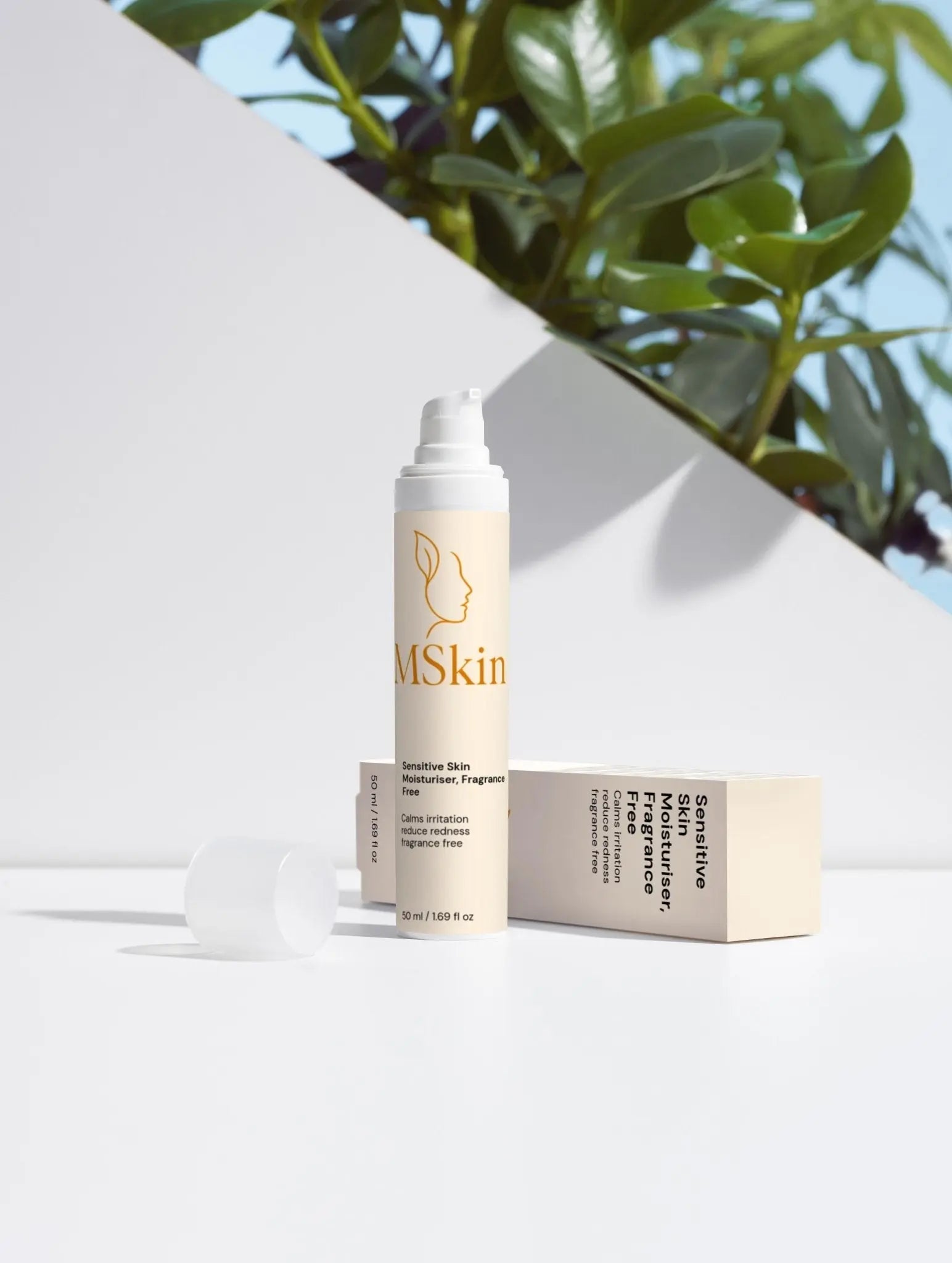 Sensitive Skin Moisturiser, Fragrance Free - MSkin