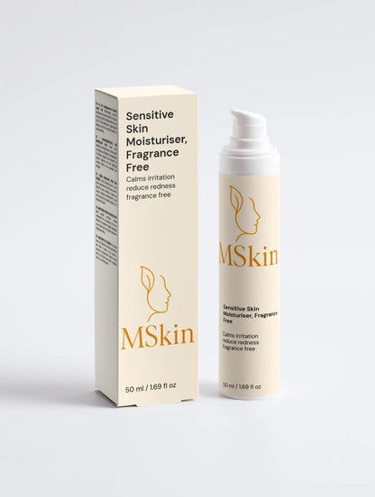 Sensitive Skin Moisturiser, Fragrance Free - MSkin