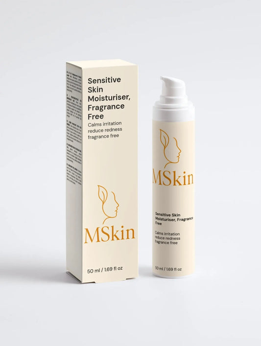 Sensitive Skin Moisturiser, Fragrance Free - MSkin