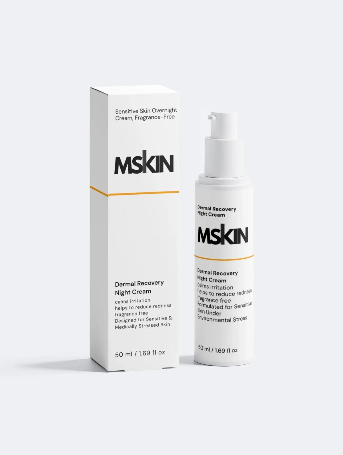 Sensitive Skin Overnight Cream, Fragrance-Free - MSkin
