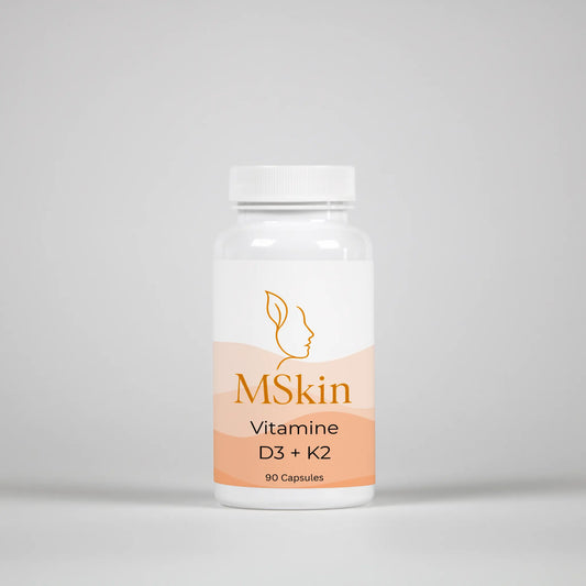 Vitamin D3 + K2 – 90 Capsules - MSkin